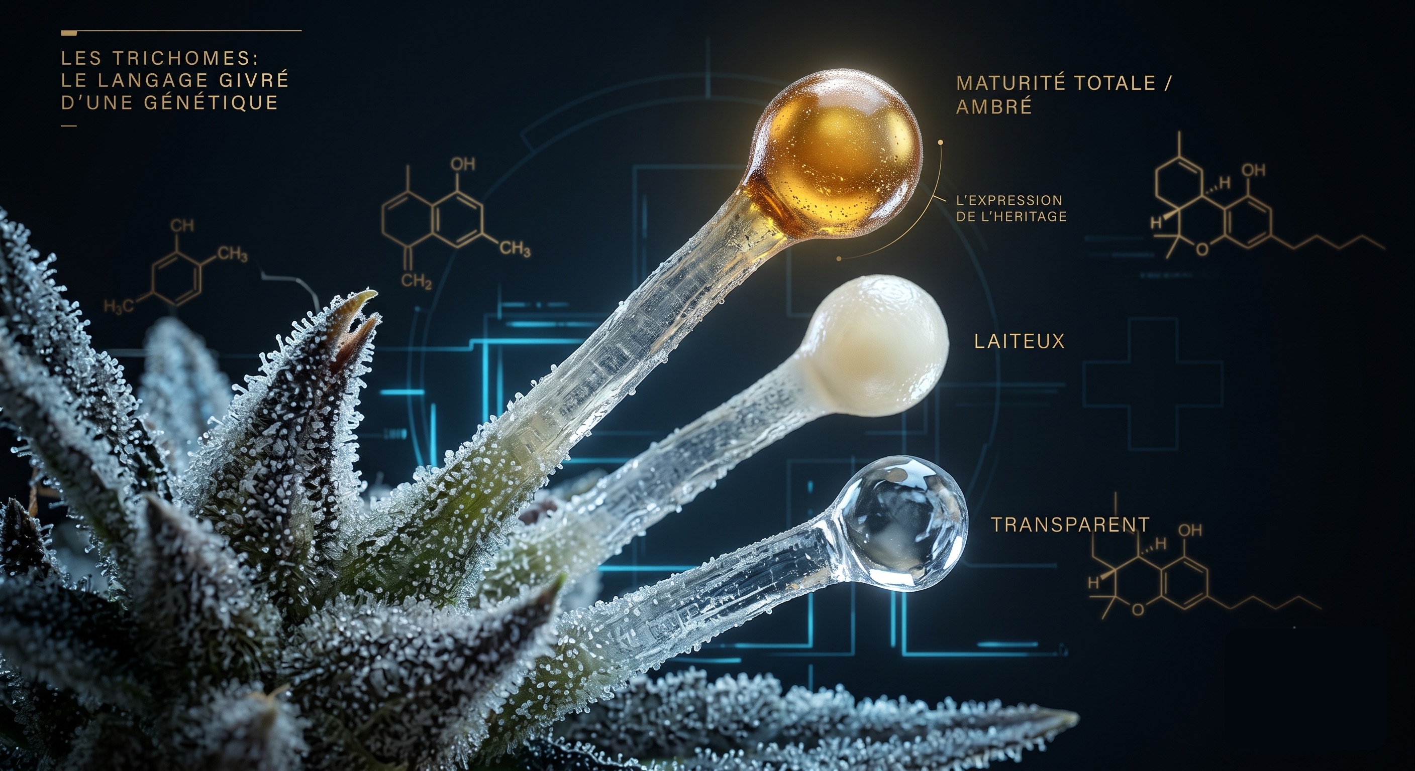 Trichomes: The Frosted Language of a Genetic